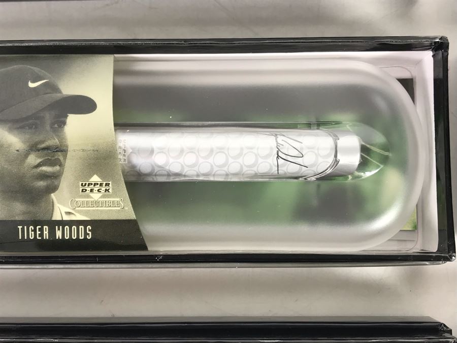 (6) New Upper Deck Limited Edition Tiger Woods Pod Ballpoint Pens [Photo 4]