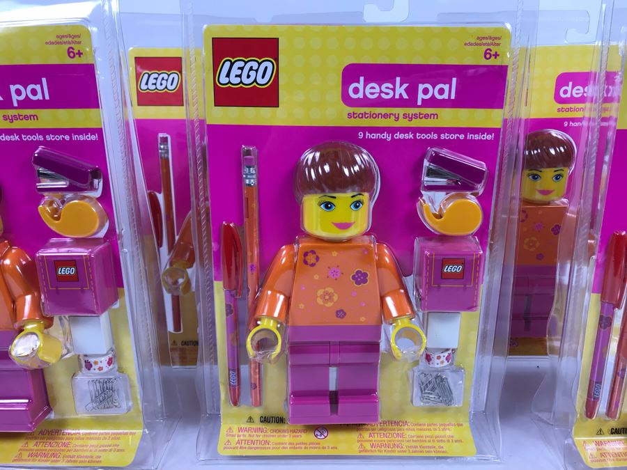 (6) New LEGO Girl Desk Pal Stationery Systems [Photo 4]