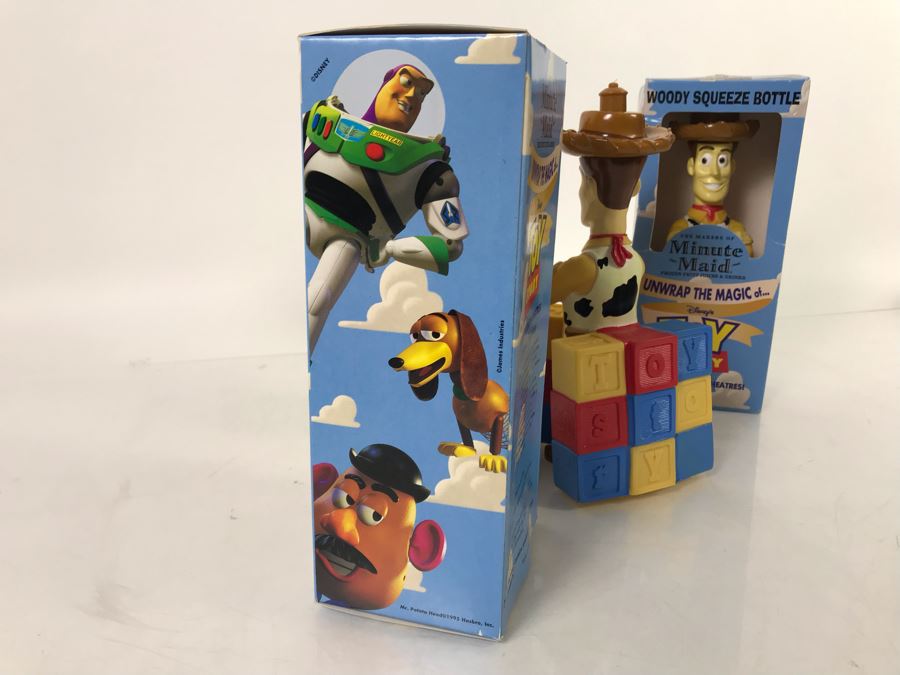 (4) Original Disney's Toy Story Woody Squeeze Bottles [Photo 10]