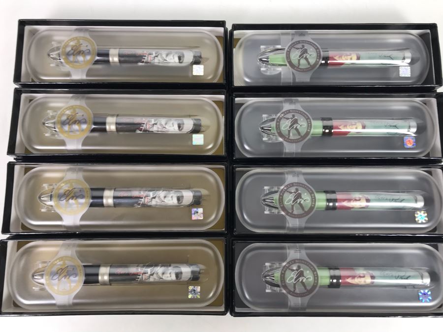 (8) New Elvis Presley Signature Series Limited Edition POD Ballpoint Pens [Photo 1]