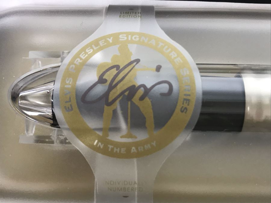 (8) New Elvis Presley Signature Series Limited Edition POD Ballpoint Pens [Photo 7]