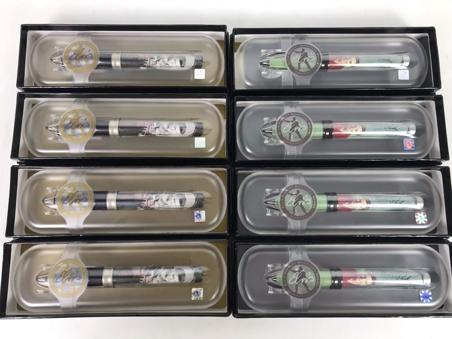 (8) New Elvis Presley Signature Series Limited Edition POD Ballpoint Pens [Photo 2]