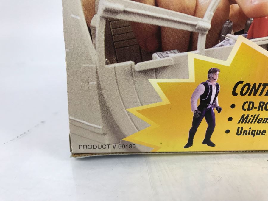Star Wars Action Millennium Falcoln CD-ROM Playset Toy Hasbro New Old Stock [Photo 8]