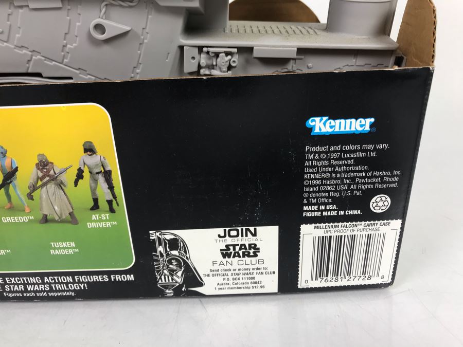 Star Wars Action Millennium Falcoln Carry Case Toy Kenner New Old Stock [Photo 8]