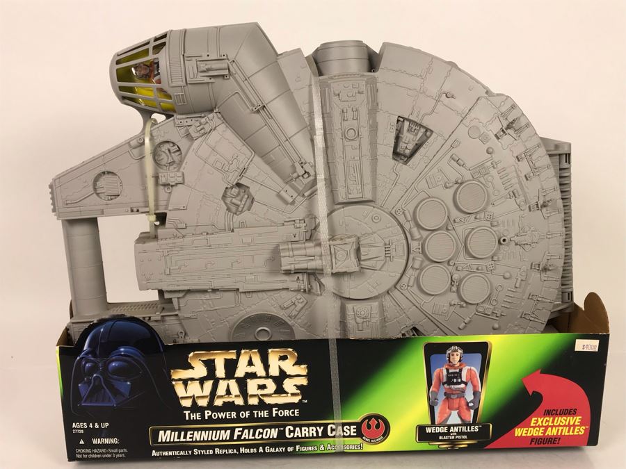 Star Wars Action Millennium Falcoln Carry Case Toy Kenner New Old Stock [Photo 1]