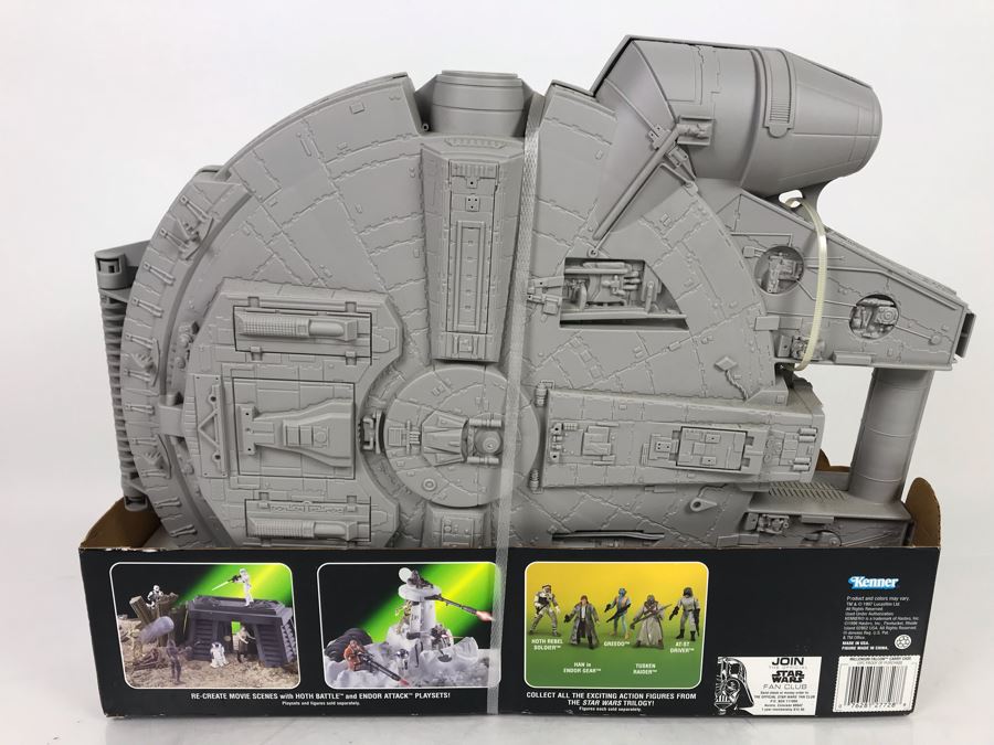 Star Wars Action Millennium Falcoln Carry Case Toy Kenner New Old Stock [Photo 7]