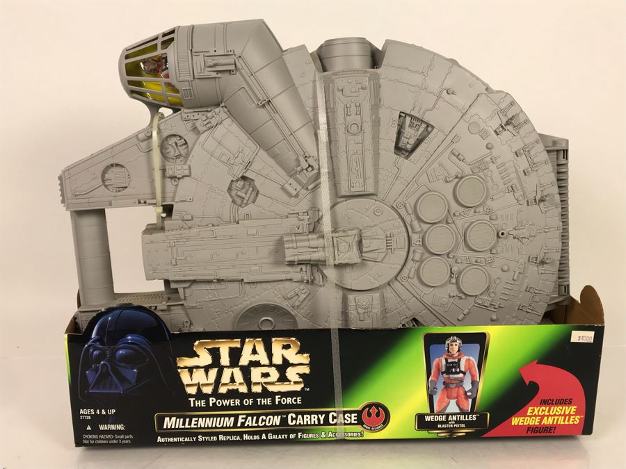 Star Wars Action Millennium Falcoln Carry Case Toy Kenner New Old Stock [Photo 2]