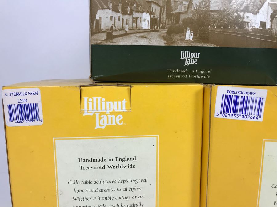 (11) Lilliput Lane Cottage Figurines With Boxes - See Photos For Details [Photo 7]