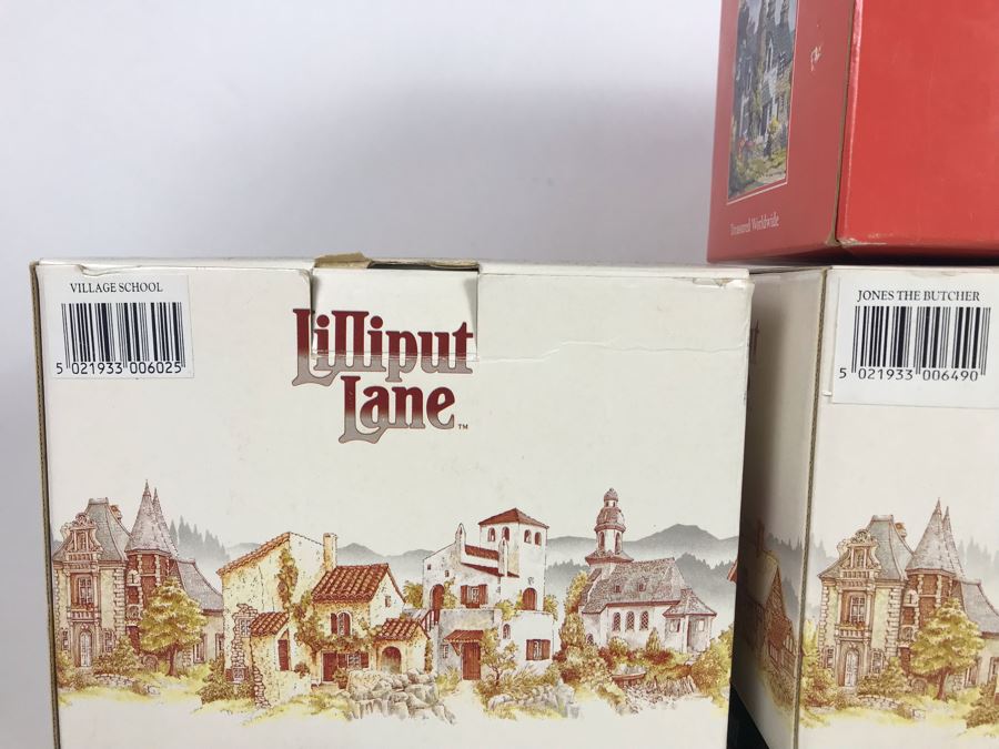 (11) Lilliput Lane Cottage Figurines With Boxes - See Photos For Details [Photo 11]