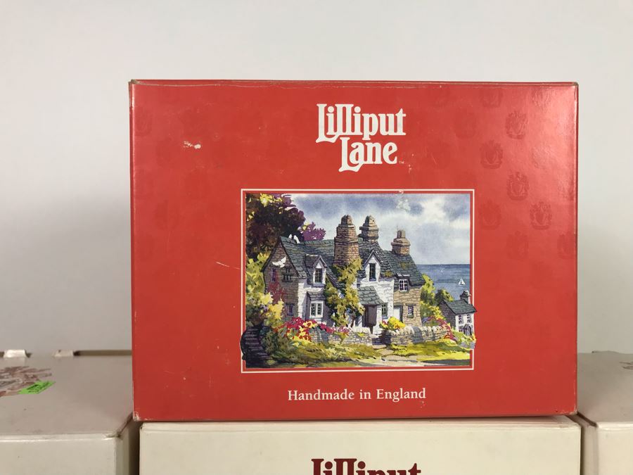 (11) Lilliput Lane Cottage Figurines With Boxes - See Photos For Details [Photo 5]