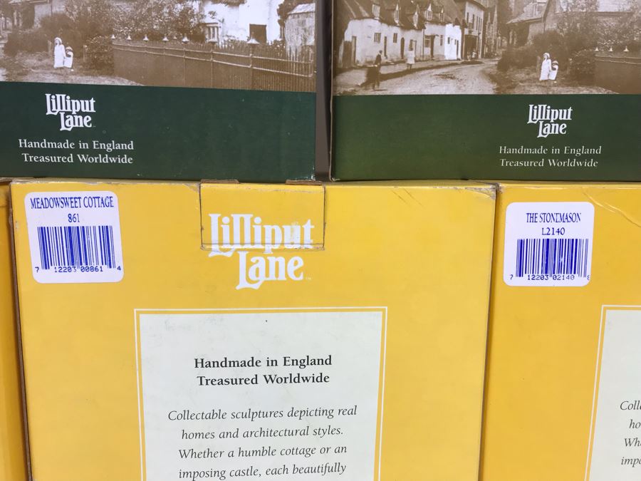 (11) Lilliput Lane Cottage Figurines With Boxes - See Photos For Details [Photo 6]