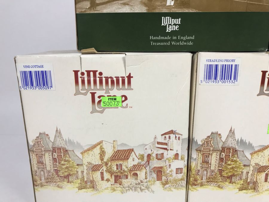 (12) Lilliput Lane Cottage Figurines With Boxes - See Photos For Details [Photo 7]