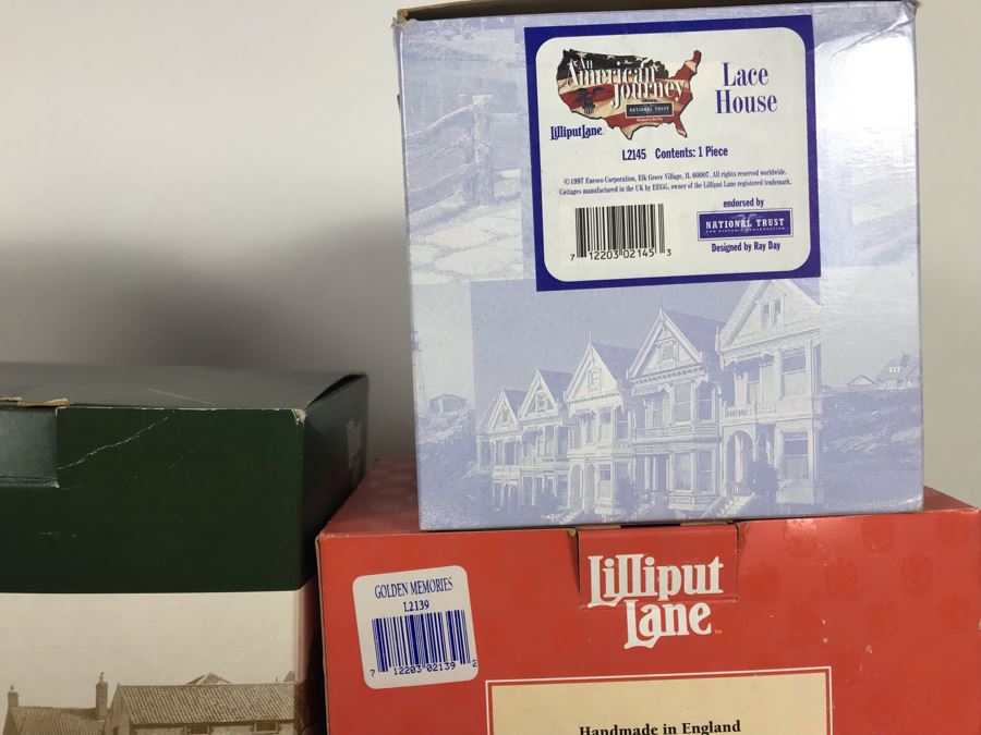 (12) Lilliput Lane Cottage Figurines With Boxes - See Photos For Details [Photo 13]