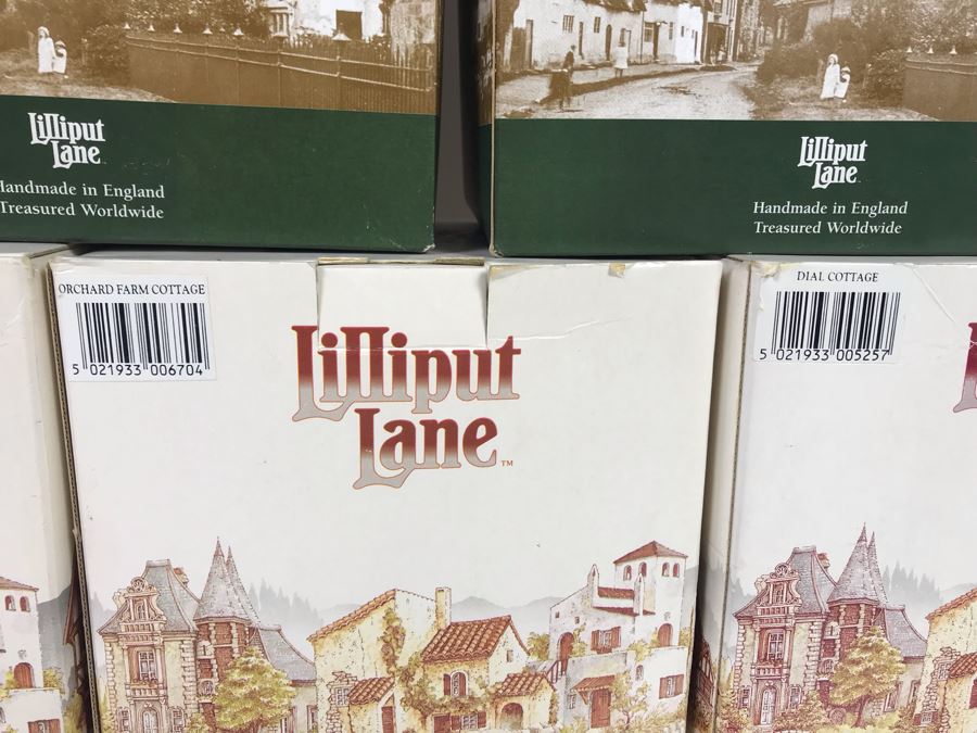 (12) Lilliput Lane Cottage Figurines With Boxes - See Photos For Details [Photo 8]