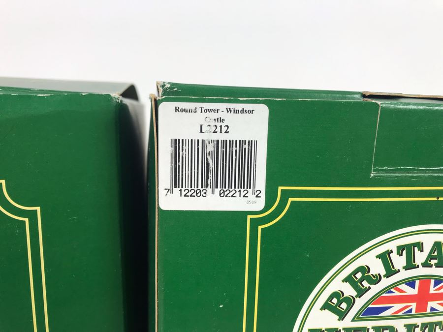 (5) Lilliput Lane Britain's Heritage Figurines With Boxes Tower Of London, Shakespeare's Birthplace, Windsor Castle - See Photos For Details [Photo 7]