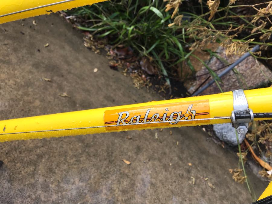 Raleigh Record Bicycle With Kryptonite Bike Chain [Photo 3]