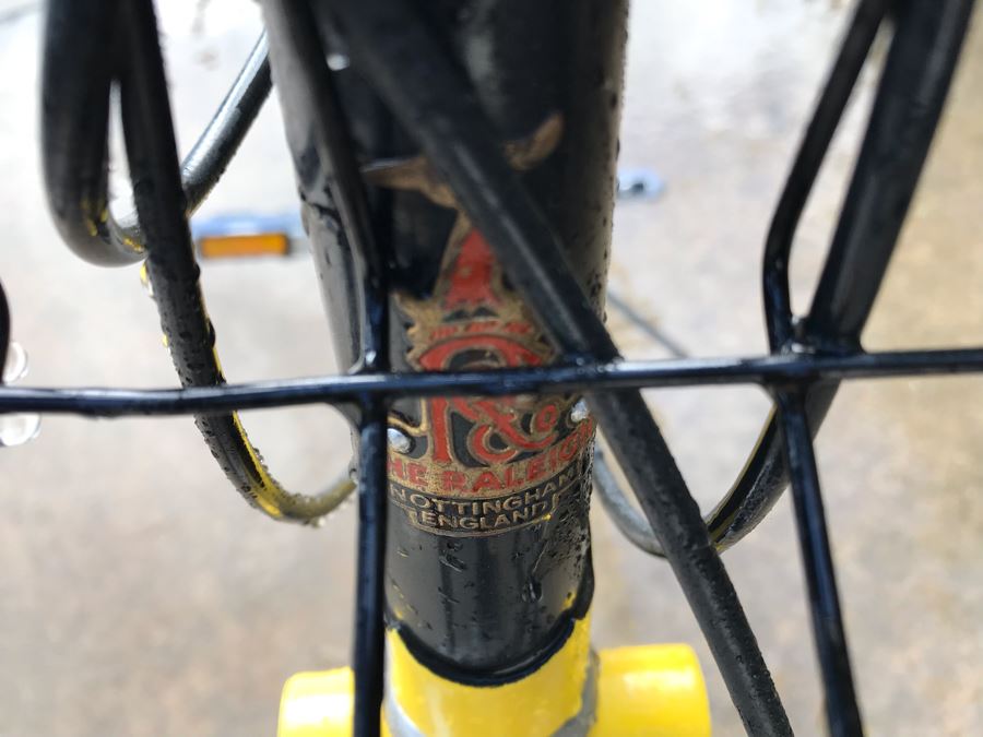 Raleigh Record Bicycle With Kryptonite Bike Chain [Photo 7]