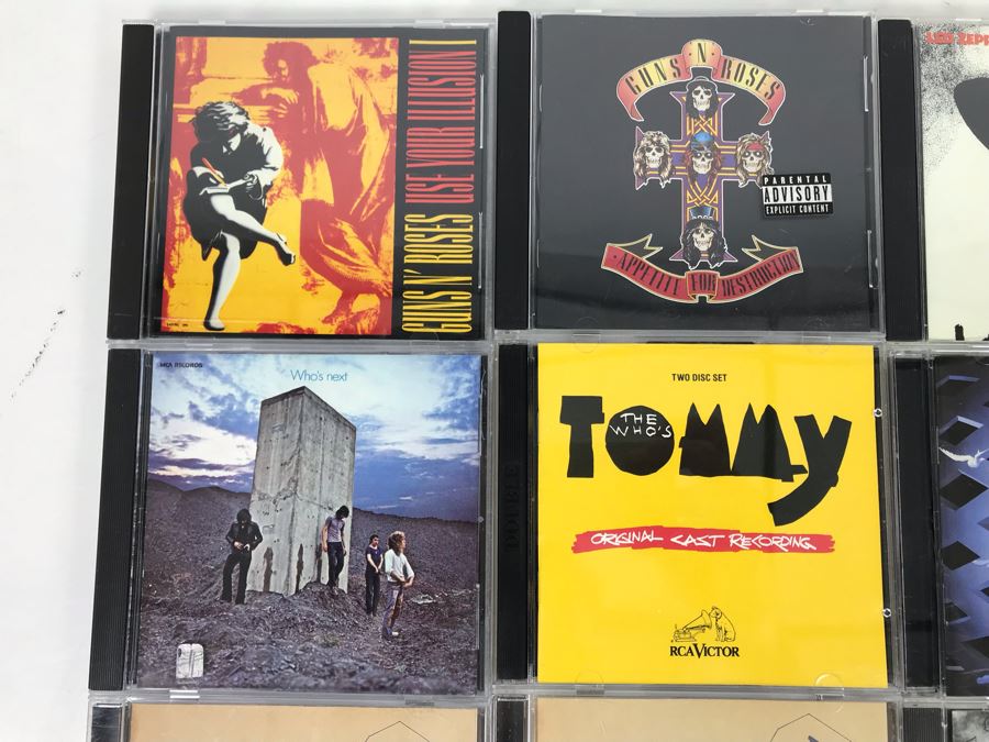 12 Rock Music CDs [Photo 2]