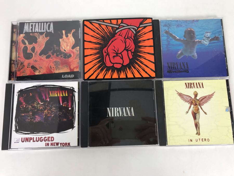 6 Rock Music CDs