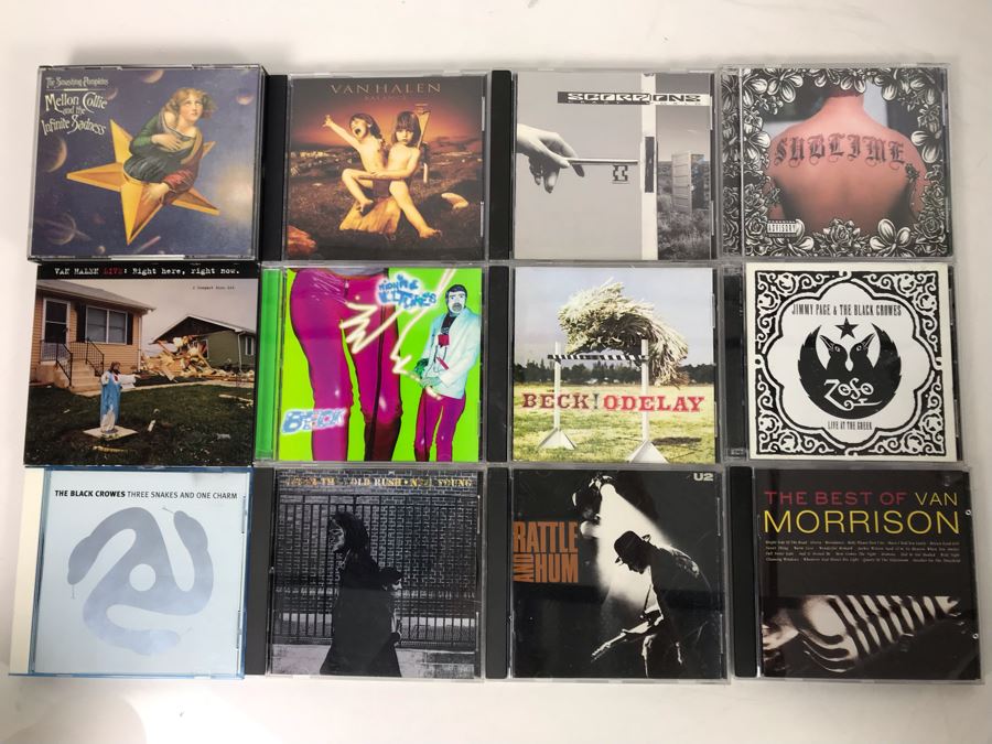 12 Rock Music CDs [Photo 1]