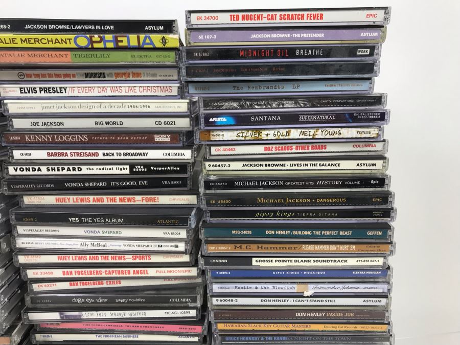 200+ Music CDs Mostly Rock & Roll - See Photos