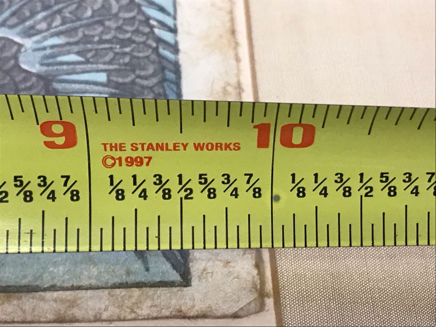 Framed Vintage Japanese Woodblock Print 10 X 14 [Photo 16]