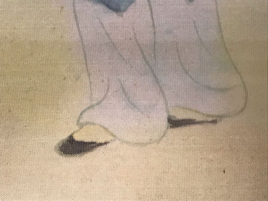 Framed Original Signed Asian Artwork 22.5 X 15 [Photo 8]