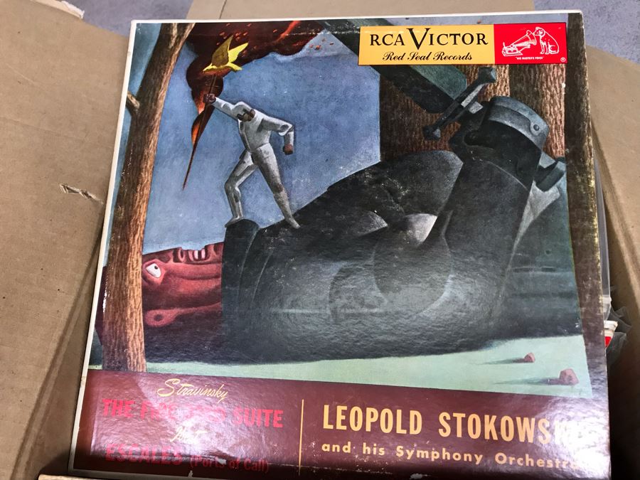 Box Of Various Vinyl Records - See Photos For Small Sampling [Photo 15]