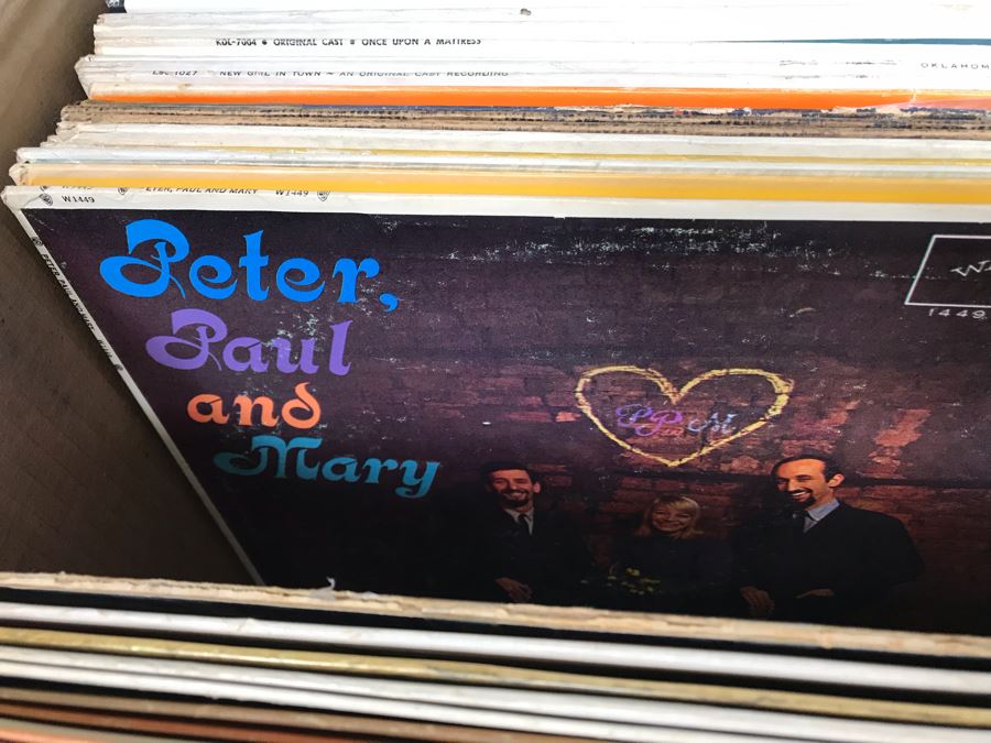 Box Of Various Vinyl Records - See Photos For Small Sampling [Photo 20]