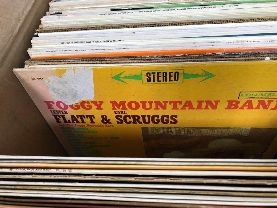 Box Of Various Vinyl Records - See Photos For Small Sampling [Photo 22]