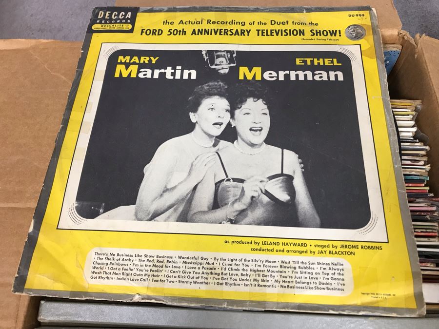 Box Of Various Vinyl Records - See Photos For Small Sampling [Photo 9]