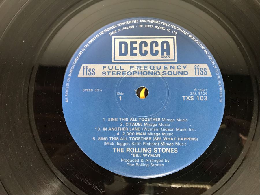 The Rolling Stones Their Satanic Majesties Request Gatefold Vinyl Record [Photo 7]