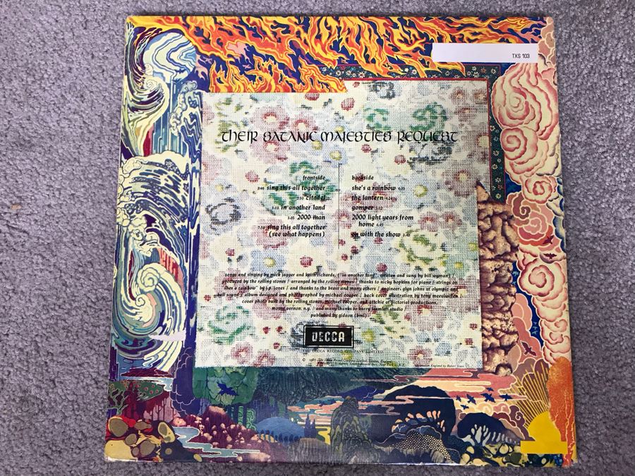 The Rolling Stones Their Satanic Majesties Request Gatefold Vinyl Record [Photo 4]