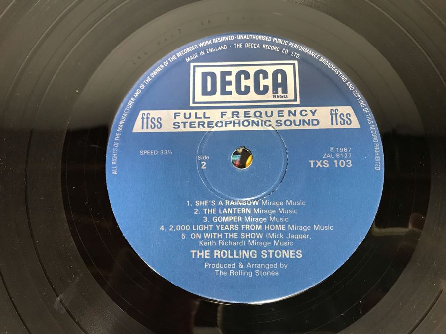 The Rolling Stones Their Satanic Majesties Request Gatefold Vinyl Record [Photo 9]
