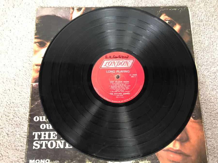 The Rolling Stones Out Of Our Heads Mono Vinyl Record [Photo 6]