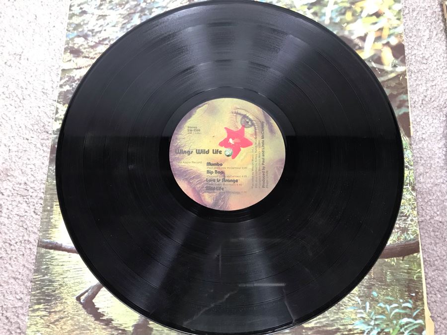 Paul McCartney And Wings Wild Life Vinyl Record - Some People Never Know [Photo 11]