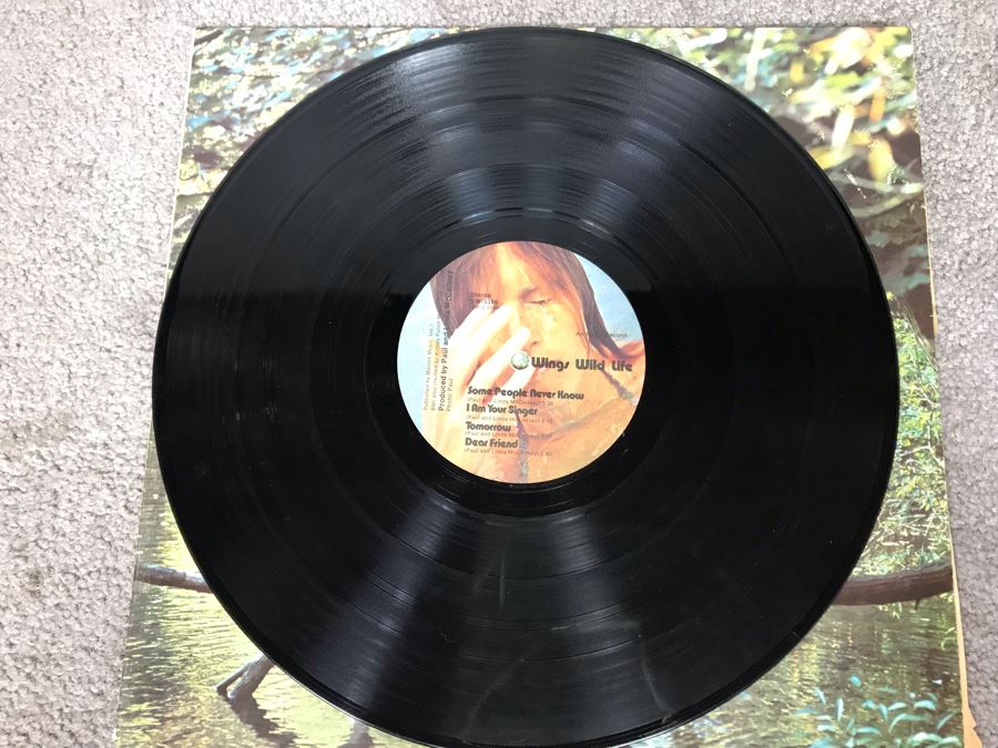 Paul McCartney And Wings Wild Life Vinyl Record - Some People Never Know [Photo 13]