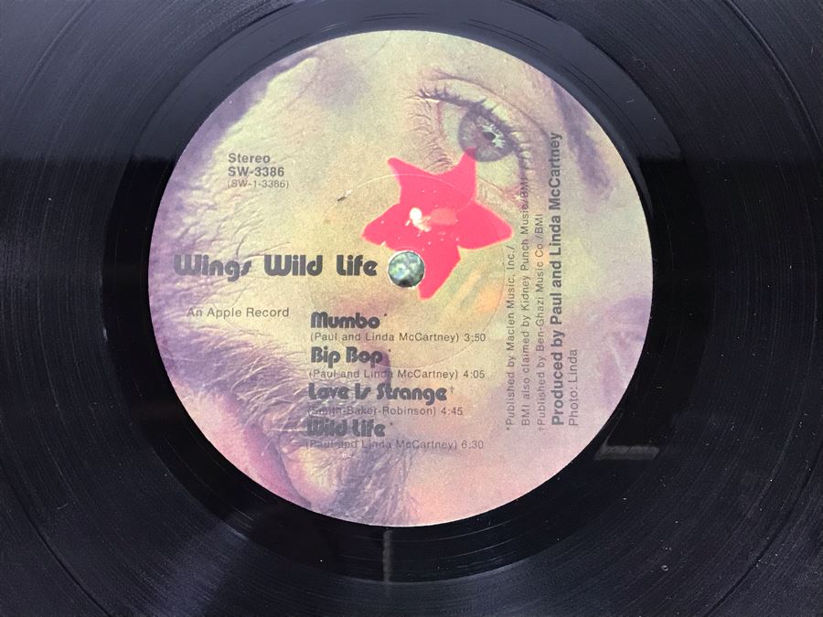 Paul McCartney And Wings Wild Life Vinyl Record - Some People Never Know [Photo 12]