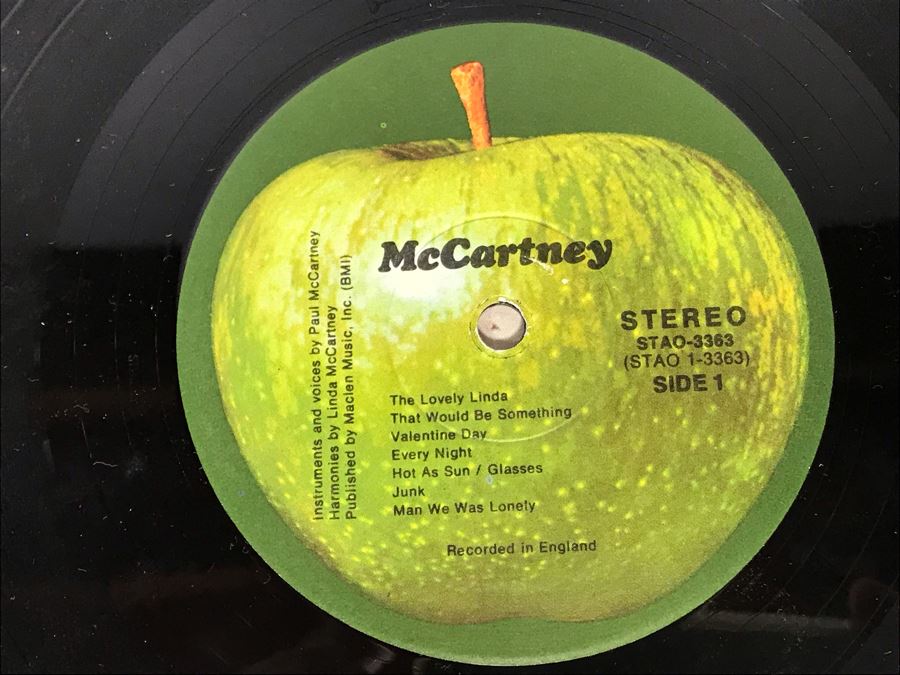 Paul McCartney And Wings Wild Life Vinyl Record - Some People Never Know [Photo 6]