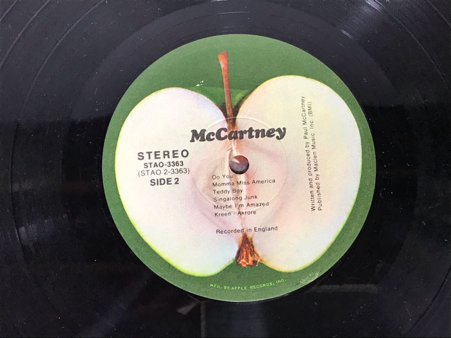 Paul McCartney And Wings Wild Life Vinyl Record - Some People Never Know [Photo 8]