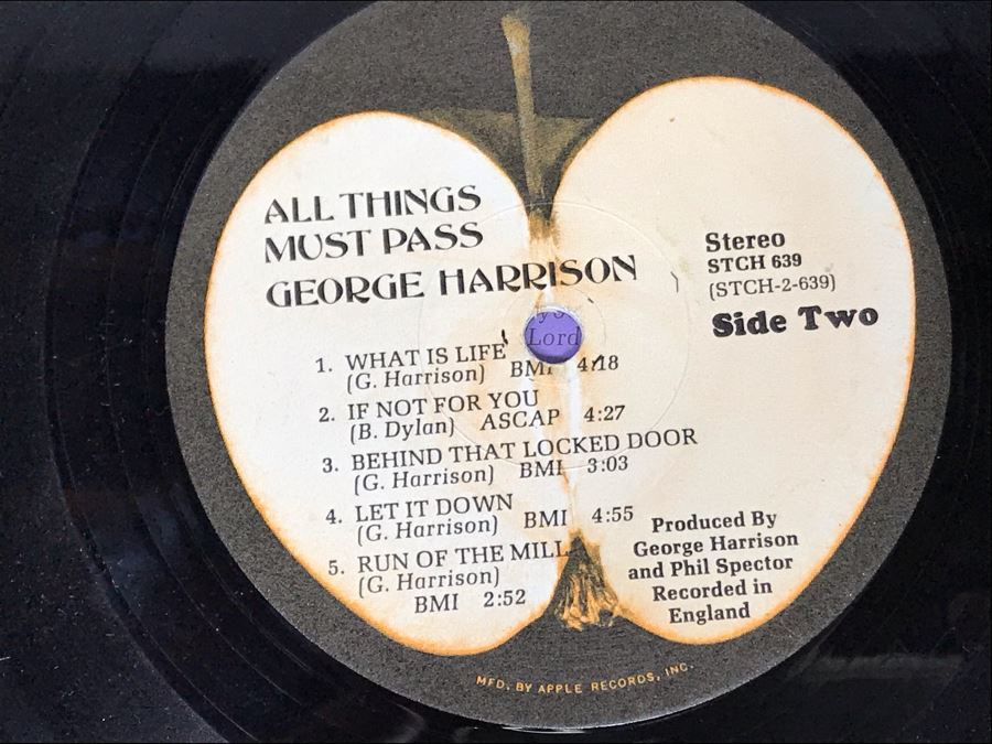 George Harrison All Things Must Pass Vinyl Record Box Set With Poster [Photo 7]