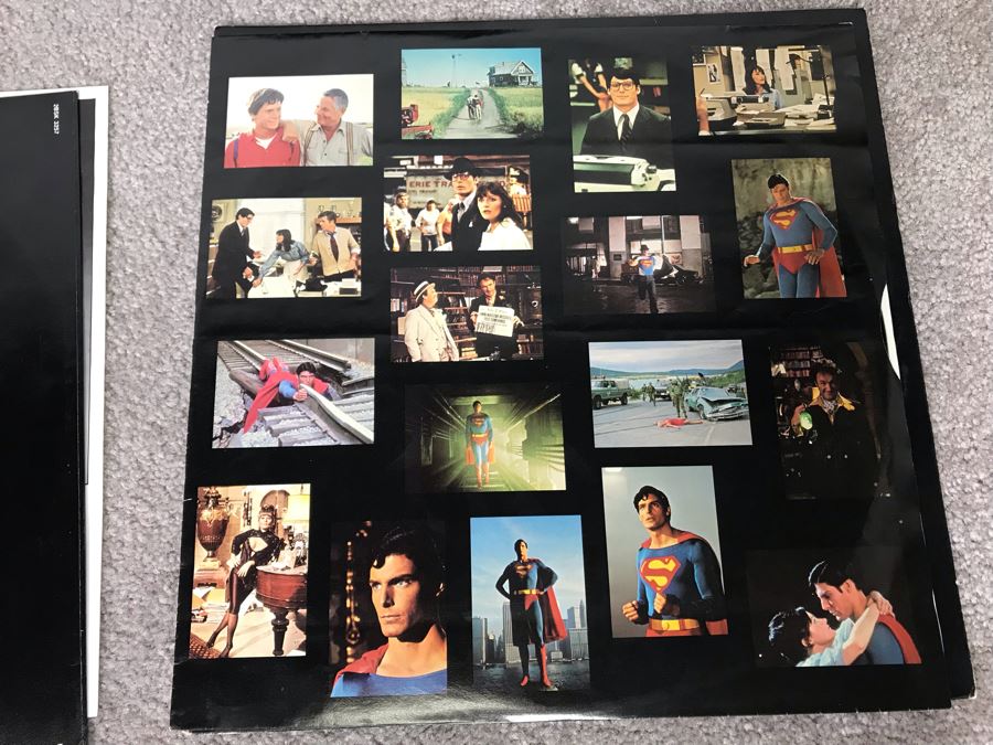 Vintage 1978 DC Comics Superman Vinyl Record And Superman The Movie Vinyl Gatefold Record [Photo 17]