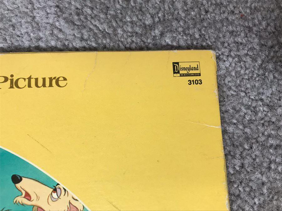 Walt Disney's Lady And The Tramp Disney Picture Disc Vinyl Record [Photo 6]