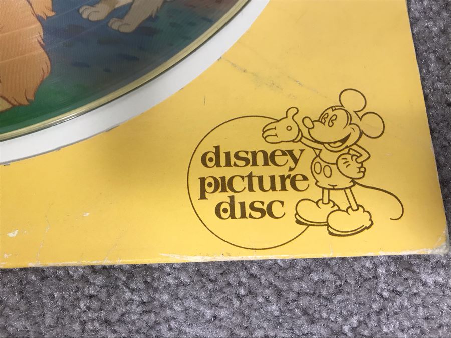 Walt Disney's Lady And The Tramp Disney Picture Disc Vinyl Record [Photo 4]