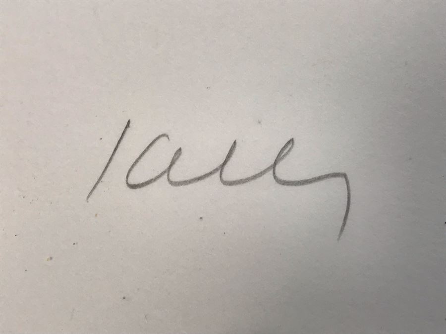 Ellsworth Kelly Hand Signed Artwork 5 Of 50 - 42 X 29.5 - (1923-2015 Hard-Edge Painting - Artist Recently Featured In U.S. Postage Stamps) [Photo 4]