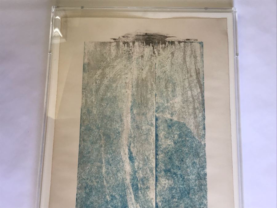Robert Rauschenberg Hand Signed Artwork Titled 'Tampa 5 (Spring) Seasonbags' 6 Of 20 - 24 X 42 -  (1925-2008 Postmodernism / Pop Art Artist) [Photo 7]
