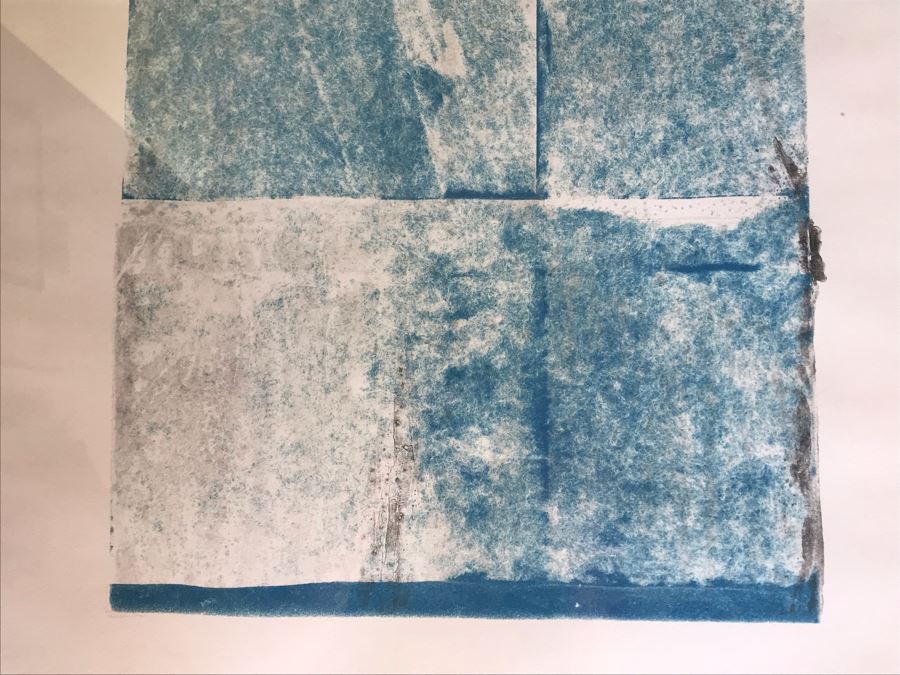 Robert Rauschenberg Hand Signed Artwork Titled 'Tampa 5 (Spring) Seasonbags' 6 Of 20 - 24 X 42 -  (1925-2008 Postmodernism / Pop Art Artist) [Photo 6]