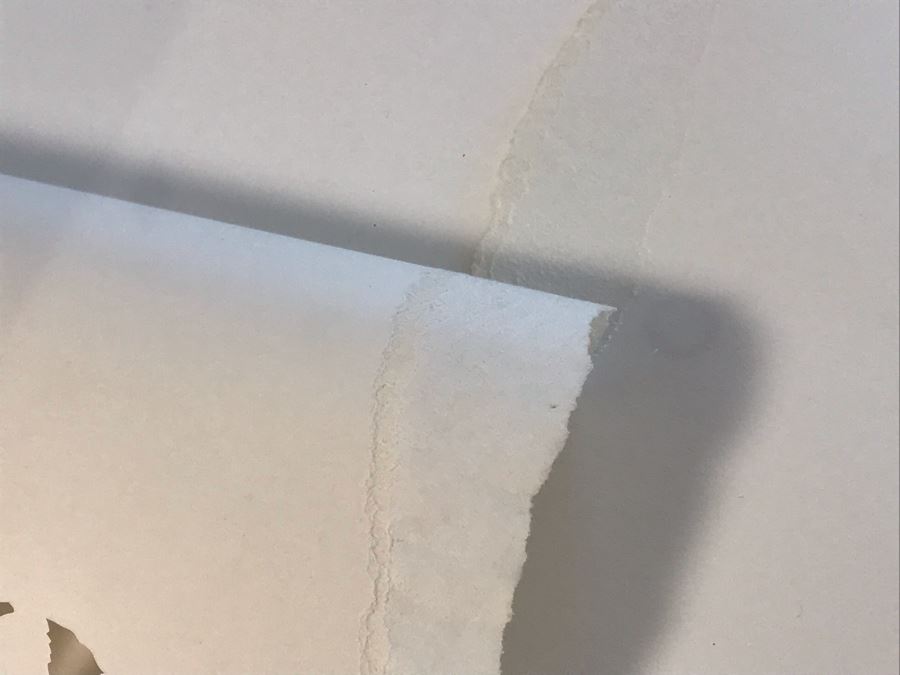 Original Hand Signed Jerry McMillan Pencil And Cut-Out Artwork Titled 'Elm #7' 40 X 28 - (1936-Current. Known For Sculpture-Abstraction) [Photo 8]