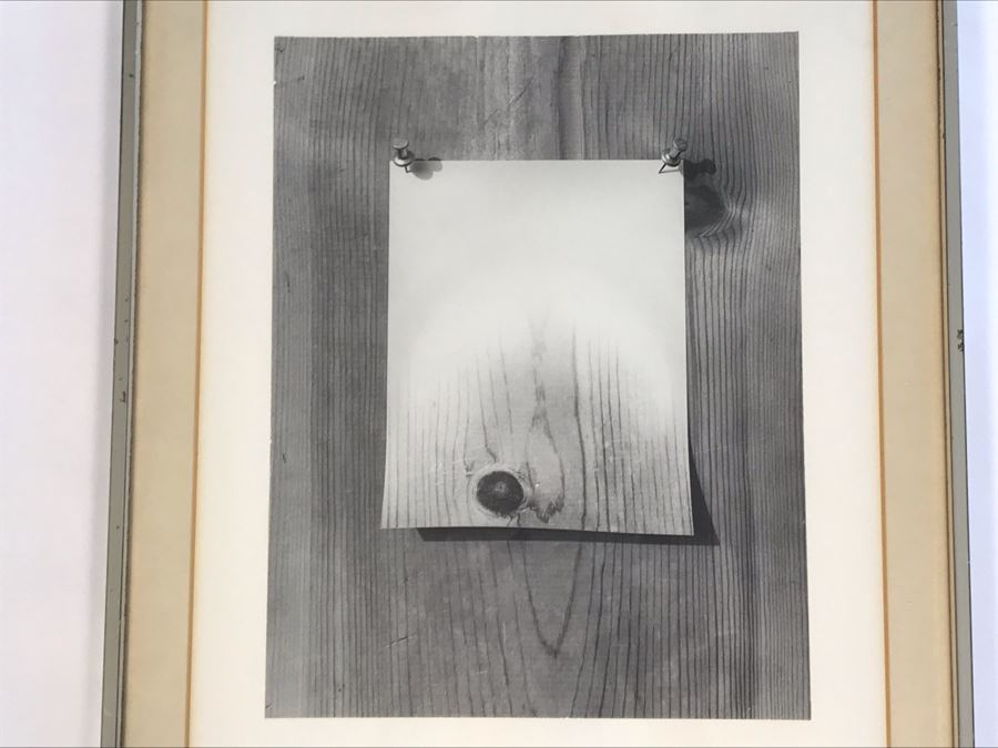 Original Hand Signed Jerry McMillan Photograph 16 X 20 - (1936-Current. Known For Photography / Sculpture-Abstraction) [Photo 4]