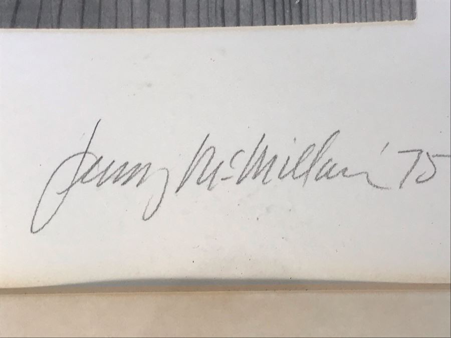 Original Hand Signed Jerry McMillan Photograph 16 X 20 - (1936-Current. Known For Photography / Sculpture-Abstraction) [Photo 7]